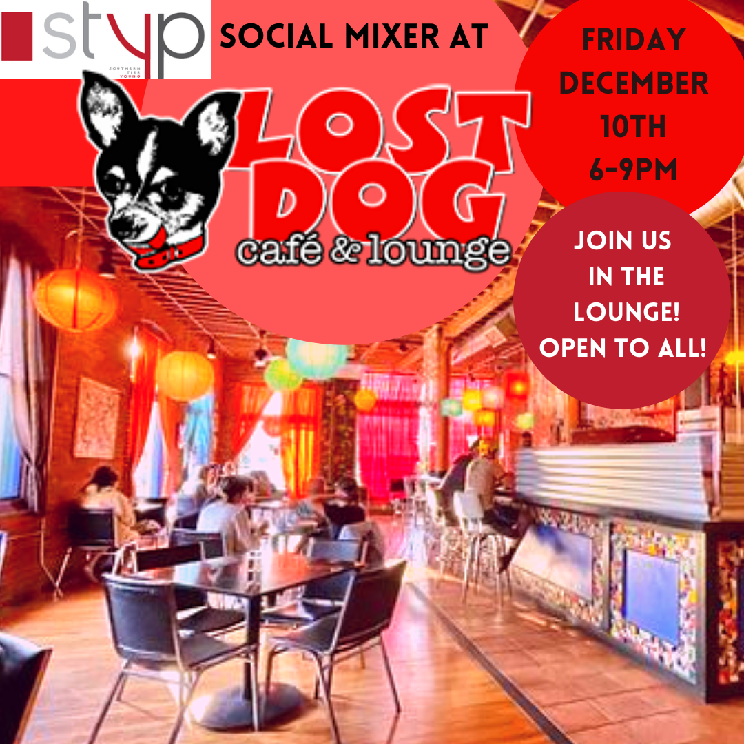 Mixer At The Lost Dog Cafe Lounge Friday December 10th 6 9pm 